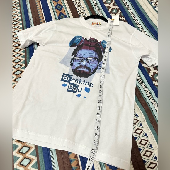 3/25$ White T-shirt “Breaking Bad” NEW M / L - Picture 6 of 10